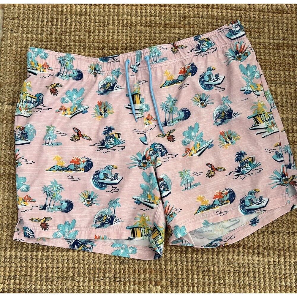 George Men's Swim Trunks Shorts Size 2XL Multicolor Beach